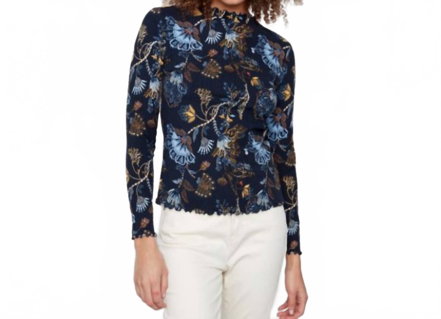 Топ с длинными рукавами и ложным воротом, разноцветный Charlie B, Variegated
Топ с длинными рукавами и ложным воротом, разноцветный Charlie B, Variegated