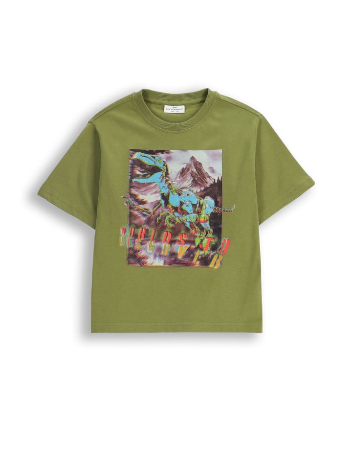 Футболка Coccodrillo, оливково-зеленый
Футболка Coccodrillo, оливково-зеленый