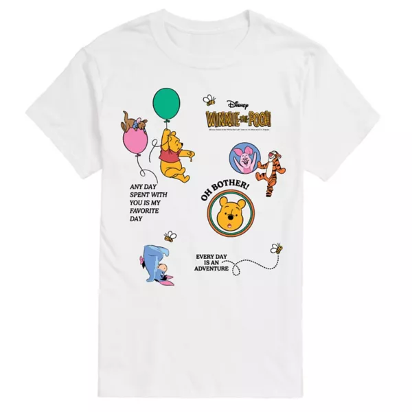 Футболка с графическим коллажем «Винни-Пух большой и высокий» Disney, белый
Футболка с графическим коллажем «Винни-Пух большой и высокий» Disney, белый