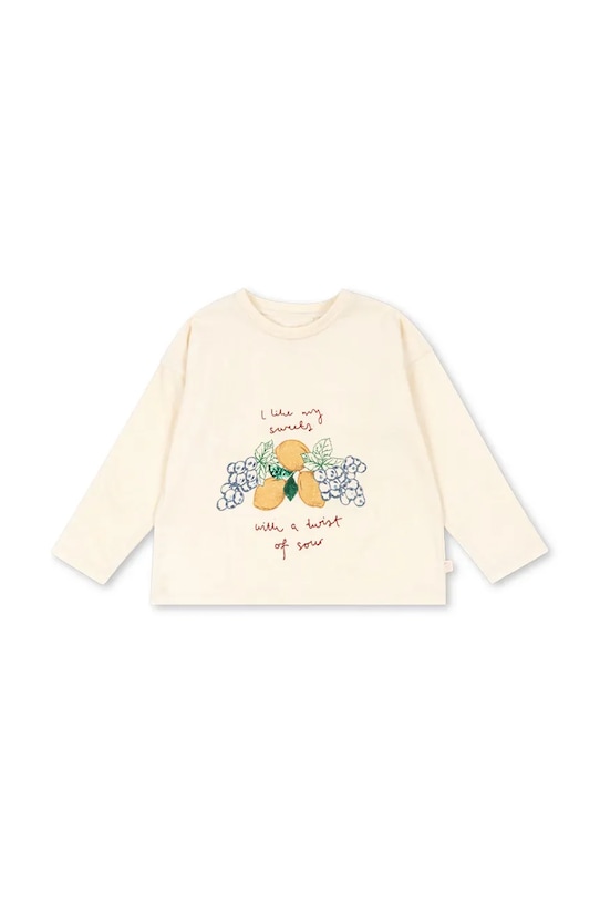 Детская хлопковая футболка с длинным рукавом LIN LS TEE GOTS Konges Sløjd, бежевый
Детская хлопковая футболка с длинным рукавом LIN LS TEE GOTS Konges Sløjd, бежевый