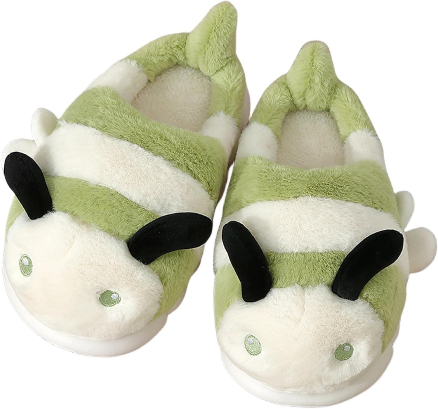 Женские и мужские милые тапочки Baiyuruodie с пчелкой - теплые, противоскользящие - подарок на день рождения и праздник, зеленый
Женские и мужские милые тапочки Baiyuruodie с пчелкой - теплые, противоскользящие - подарок на день рождения и праздник, зеленый