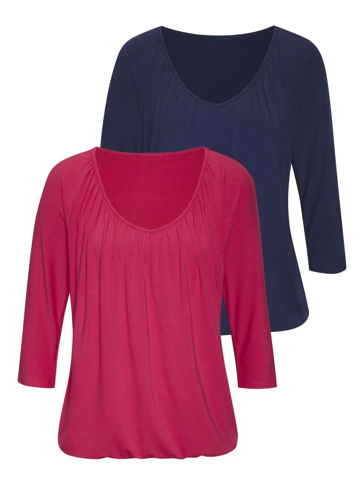 Футболка LASCANA, цвет pink, navy
Футболка LASCANA, цвет pink, navy