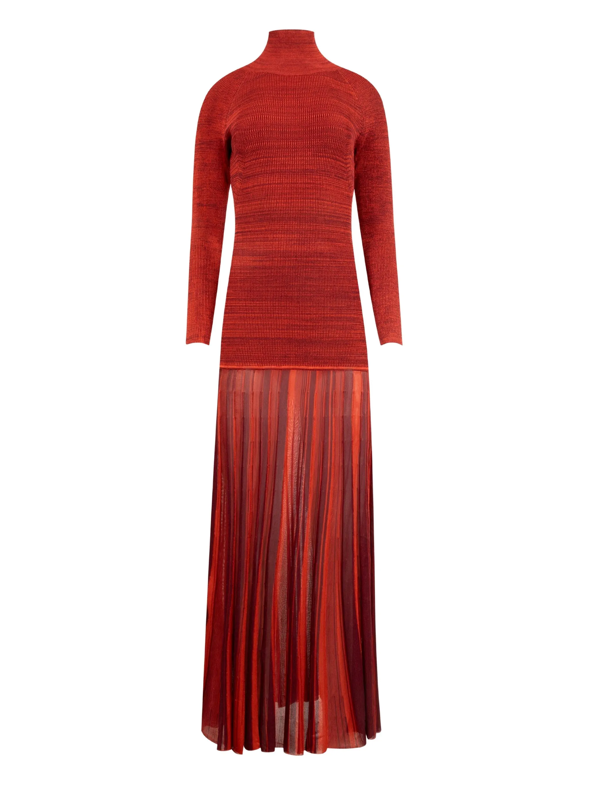 Платье макси в рубчик с высоким воротником Christopher John Rogers, красный
Платье макси в рубчик с высоким воротником Christopher John Rogers, красный