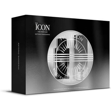Antonio Banderas The Icon Gift Set EDP 100ml + Deodorant 150ml - Long Lasting - Virile, Elegant, Trendy and Sexy Scent - Wood, Amber and Sandalwood Notes - Ideal for Special Events, Черный, Antonio Banderas The Icon Gift Set EDP 100ml + Deodorant 150ml -
Antonio Banderas The Icon Gift Set EDP 100ml + Deodorant 150ml - Long Lasting - Virile, Elegant, Trendy and Sexy Scent - Wood, Amber and Sandalwood Notes - Ideal for Special Events, Черный, Antonio Banderas The Icon Gift Set EDP 100ml + Deodorant 150ml -