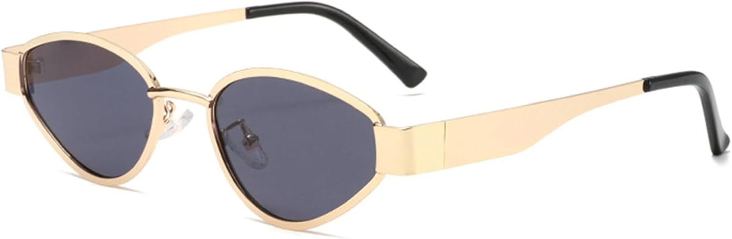 Солнцезащитные очки Willochra Retro Cat eye для женщин, модель 2025, стильные женские солнцезащитные очки в металлической оправе в стиле 90-х, защита от УФ-излучения UV400, C1
Солнцезащитные очки Willochra Retro Cat eye для женщин, модель 2025, стильные женские солнцезащитные очки в металлической оправе в стиле 90-х, защита от УФ-излучения UV400, C1