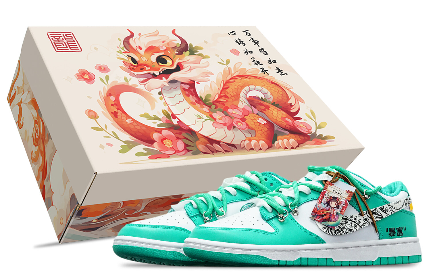 Мужские кроссовки для скейтбординга Nike Dunk, GREEN DUNK BLACK FLOWERS ON A WHITE BACKGROUND
Мужские кроссовки для скейтбординга Nike Dunk, GREEN DUNK BLACK FLOWERS ON A WHITE BACKGROUND