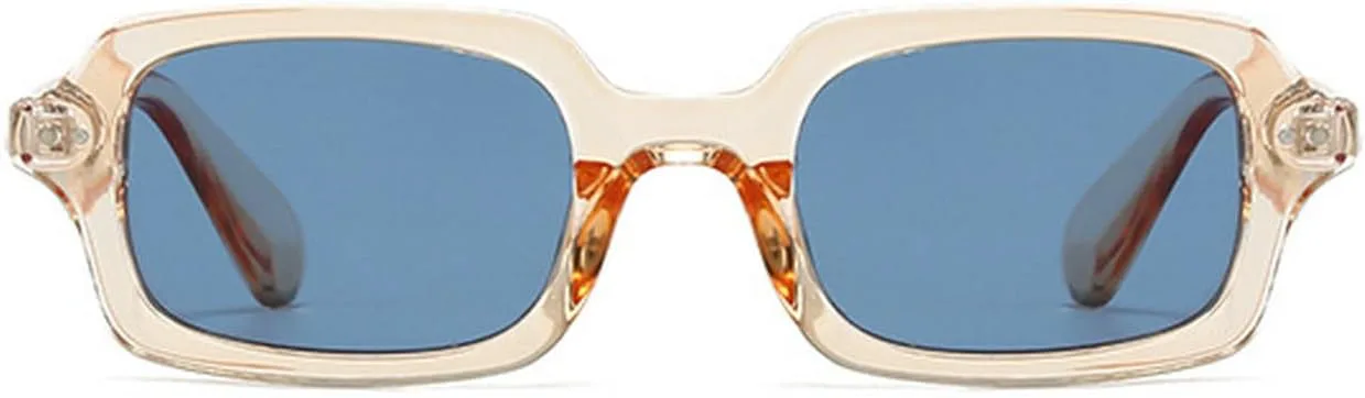 Laureles Модные прямоугольные солнцезащитные очки для женщин и мужчин, цвета шампанского, желтого и синего, квадратные солнцезащитные очки для женщин, C5
Laureles Модные прямоугольные солнцезащитные очки для женщин и мужчин, цвета шампанского, желтого и синего, квадратные солнцезащитные очки для женщин, C5