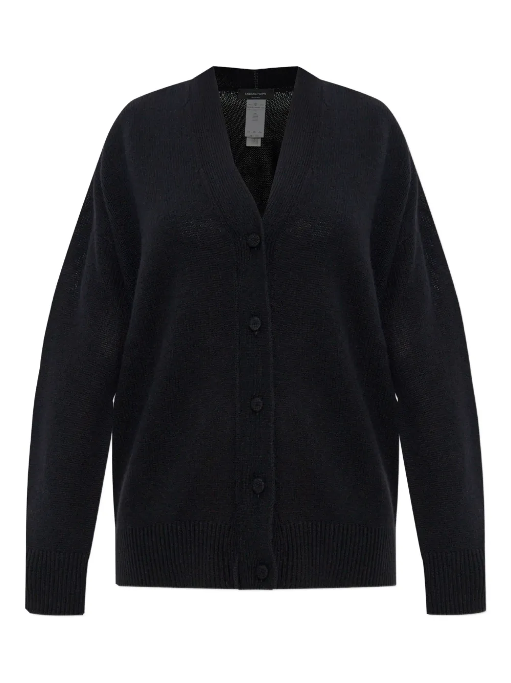 Кардиган на пуговицах Fabiana Filippi, черный
Кардиган на пуговицах Fabiana Filippi, черный