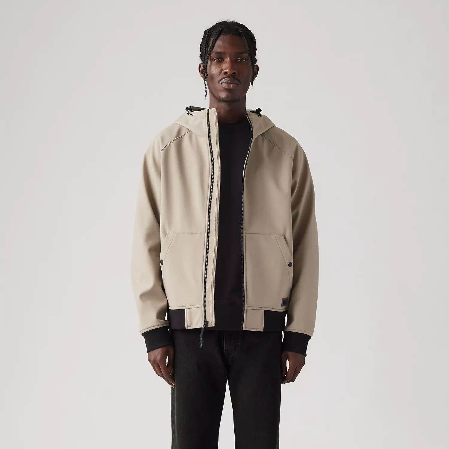 Бомбер с худи и мягкой оболочкой Levi's, серый
Бомбер с худи и мягкой оболочкой Levi's, серый