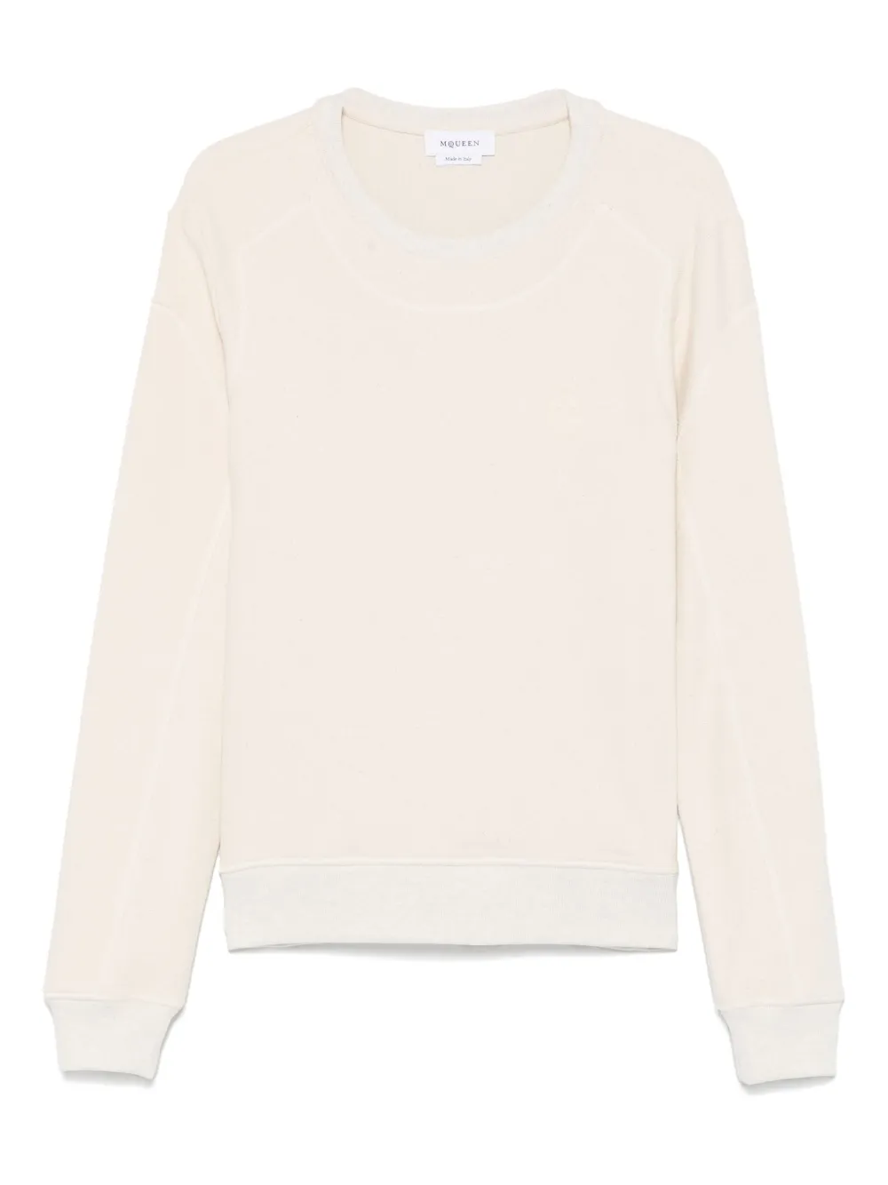 Толстовка из смесового хлопка Alexander McQueen, нейтральный
Толстовка из смесового хлопка Alexander McQueen, нейтральный