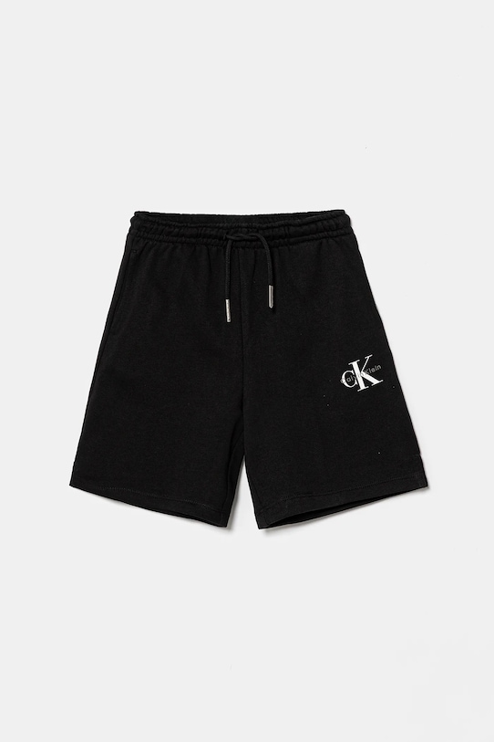 Детские хлопковые шорты Calvin Klein Jeans, черный
Детские хлопковые шорты Calvin Klein Jeans, черный