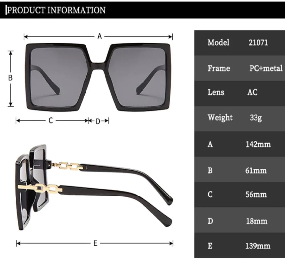 Квадратные солнцезащитные очки для женщин, винтажные очки для мужчин в крупной оправе, ретро-очки для рыбалки и вождения, защита от УФ-излучения UV400 MTZJH, C3
Квадратные солнцезащитные очки для женщин, винтажные очки для мужчин в крупной оправе, ретро-очки для рыбалки и вождения, защита от УФ-излучения UV400 MTZJH, C3