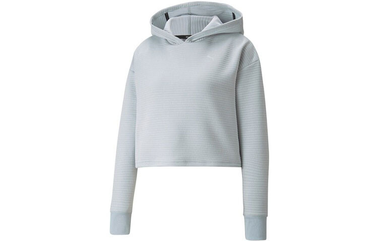 Толстовка женская серая Puma 
Толстовка женская серая Puma