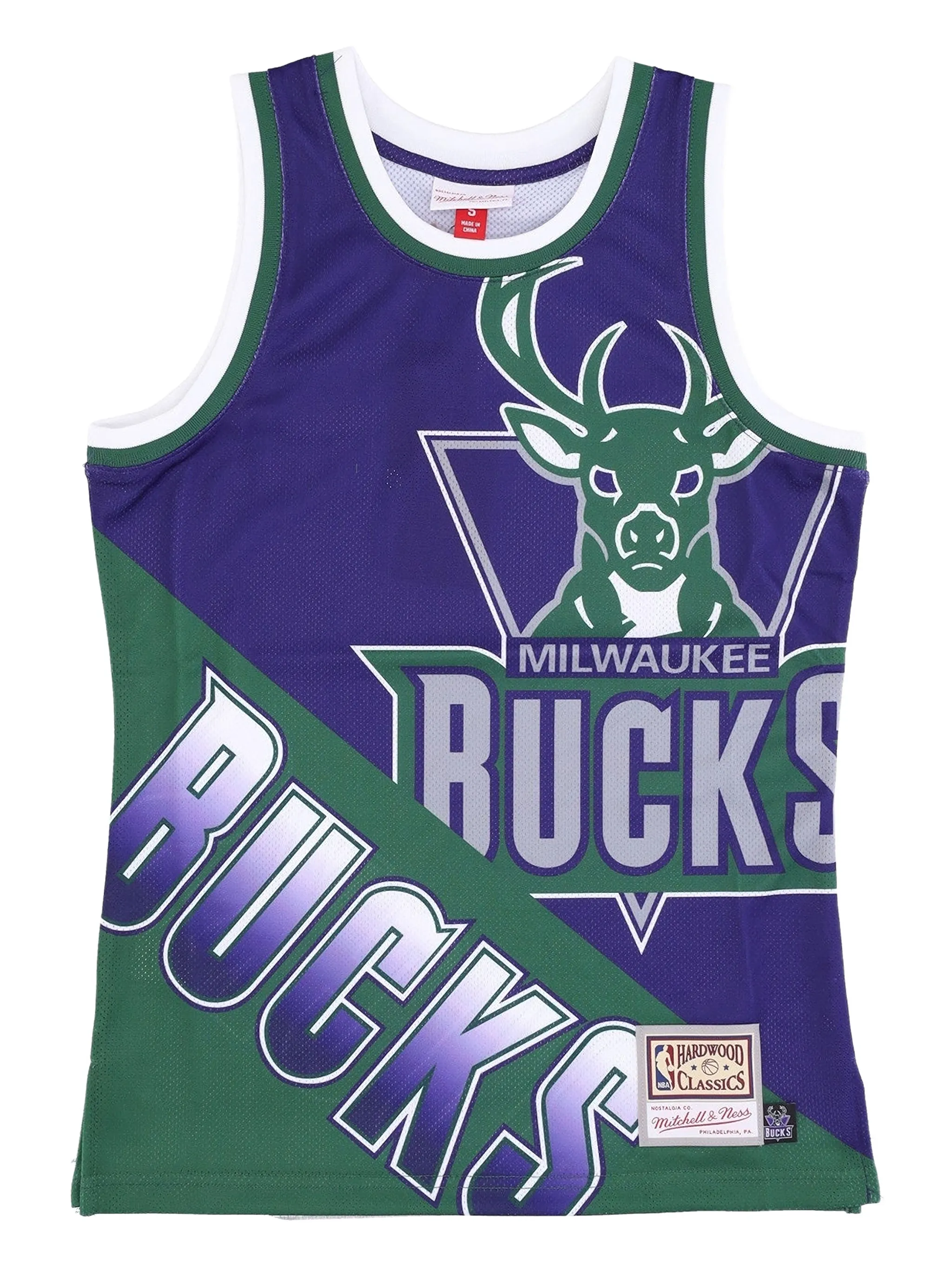 Топ Big Face NBA Milwaukee Bucks Mitchell & Ness, фиолетовый
Топ Big Face NBA Milwaukee Bucks Mitchell & Ness, фиолетовый