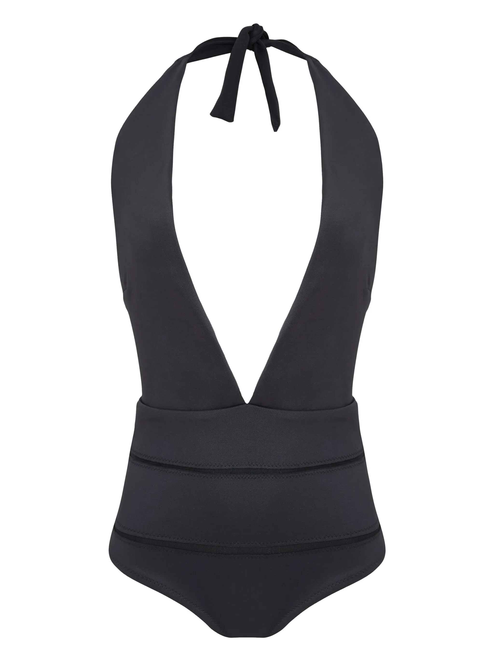 Купальник с глубоким V-образным вырезом Amir Slama, черный
Купальник с глубоким V-образным вырезом Amir Slama, черный