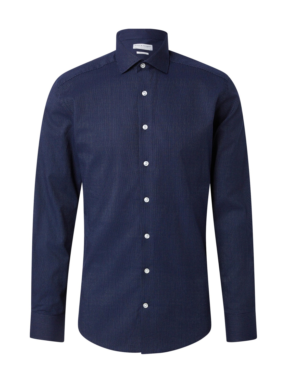 Bruun & Stengade Рубашка 'Hansen' в облегающем крое, цвет Navy
Bruun & Stengade Рубашка 'Hansen' в облегающем крое, цвет Navy