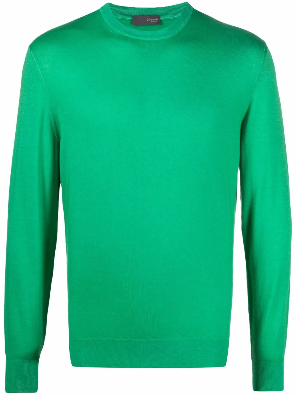 Джемпер с круглым вырезом Drumohr, зеленый
Джемпер с круглым вырезом Drumohr, зеленый