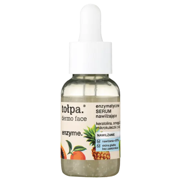 Увлажняющая сыворотка для лица энзимная, 30 мл Tołpa Dermo face enzyme
Увлажняющая сыворотка для лица энзимная, 30 мл Tołpa Dermo face enzyme