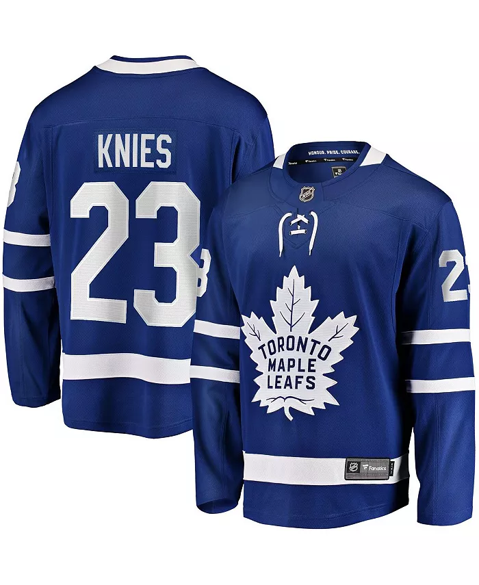Мужская домашняя джерси Toronto Maple Leaf's Premier Breakaway игрока Мэтью Низа в синем цвете Fanatics
Мужская домашняя джерси Toronto Maple Leaf's Premier Breakaway игрока Мэтью Низа в синем цвете Fanatics