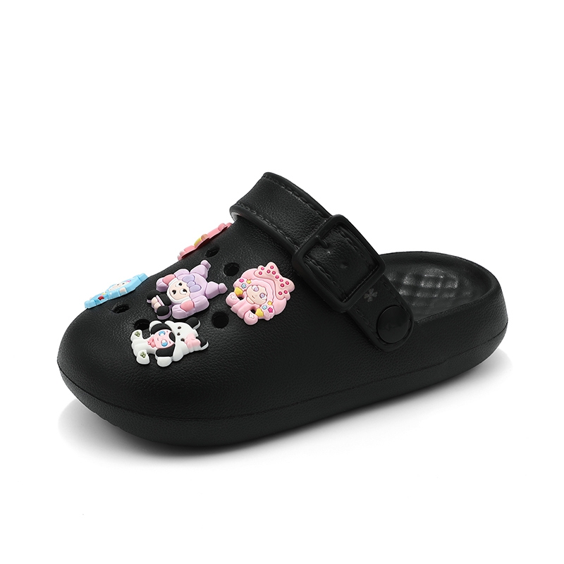 Детские сандалии с противоскользящей амортизацией YUZHAOLIN, черный
Детские сандалии с противоскользящей амортизацией YUZHAOLIN, черный