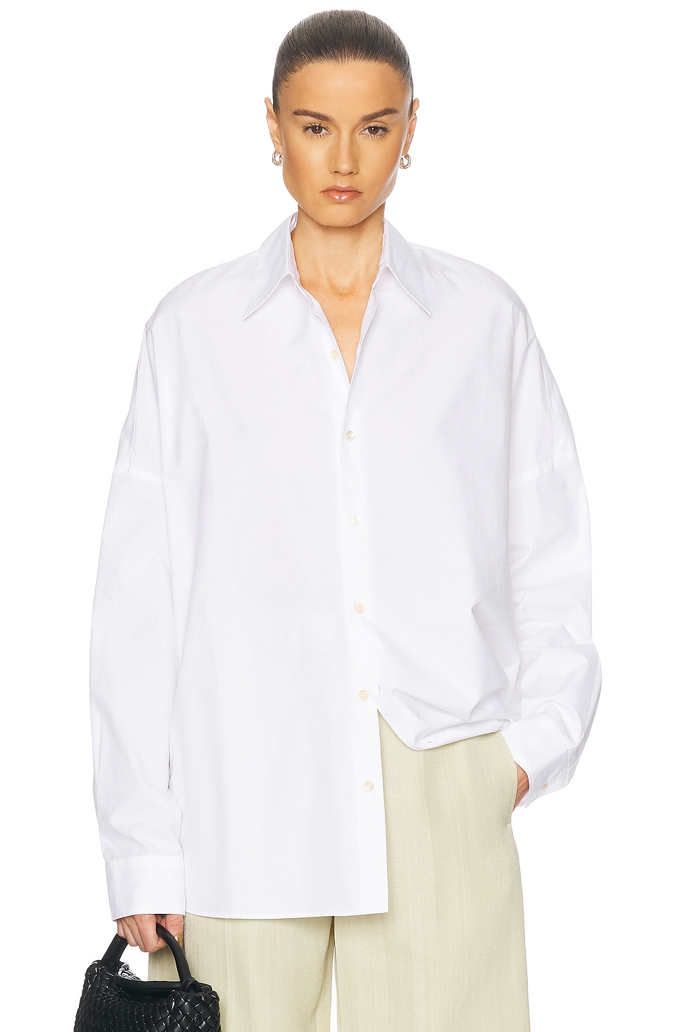 The Camicia Oversized Топ Ours The Brand, Bianco Vela
The Camicia Oversized Топ Ours The Brand, Bianco Vela