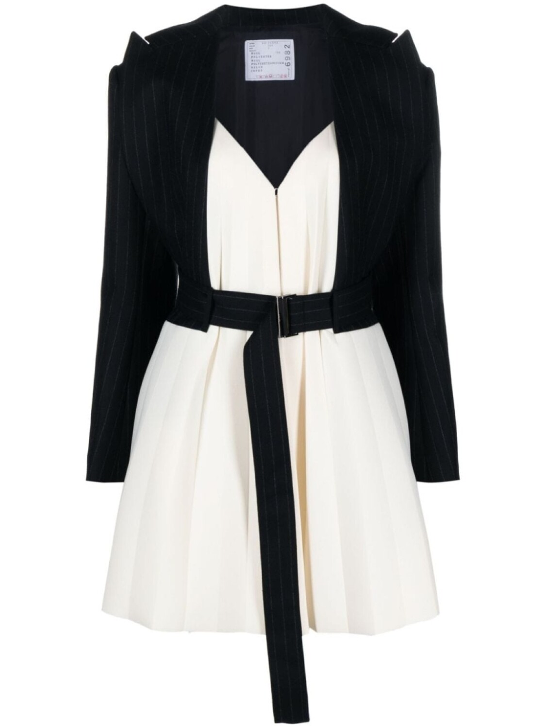 sacai многослойный блейзер Suiting Bonding, белый
sacai многослойный блейзер Suiting Bonding, белый