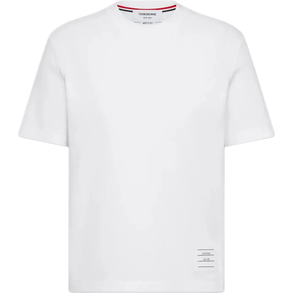 Футболка с 4-полосным принтом THOM BROWNE, белый
Футболка с 4-полосным принтом THOM BROWNE, белый