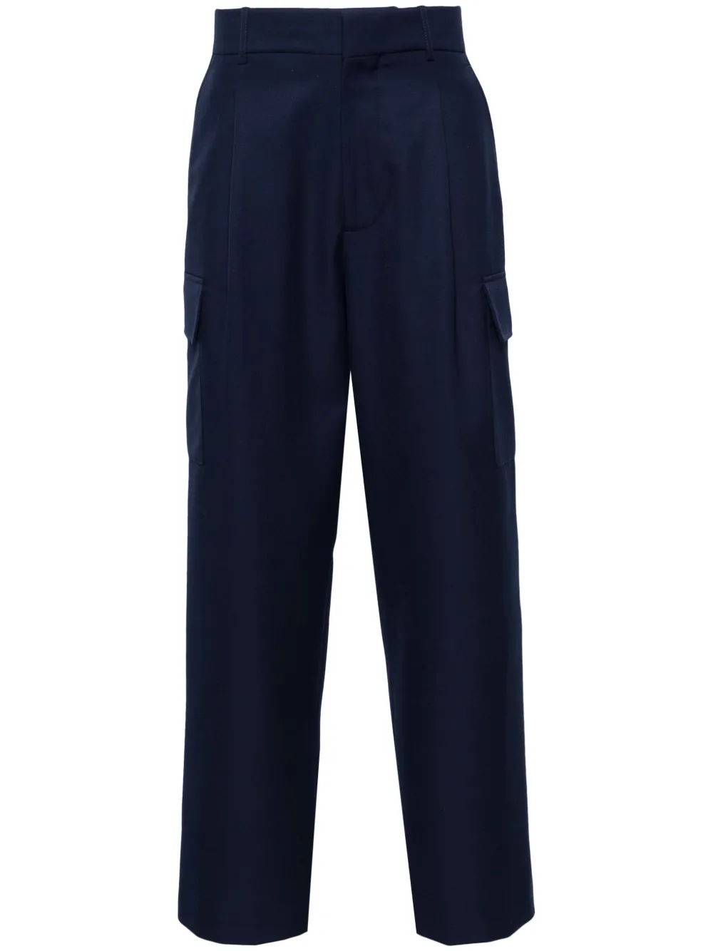 Брюки карго средней посадки Drôle De Monsieur, синий
Брюки карго средней посадки Drôle De Monsieur, синий