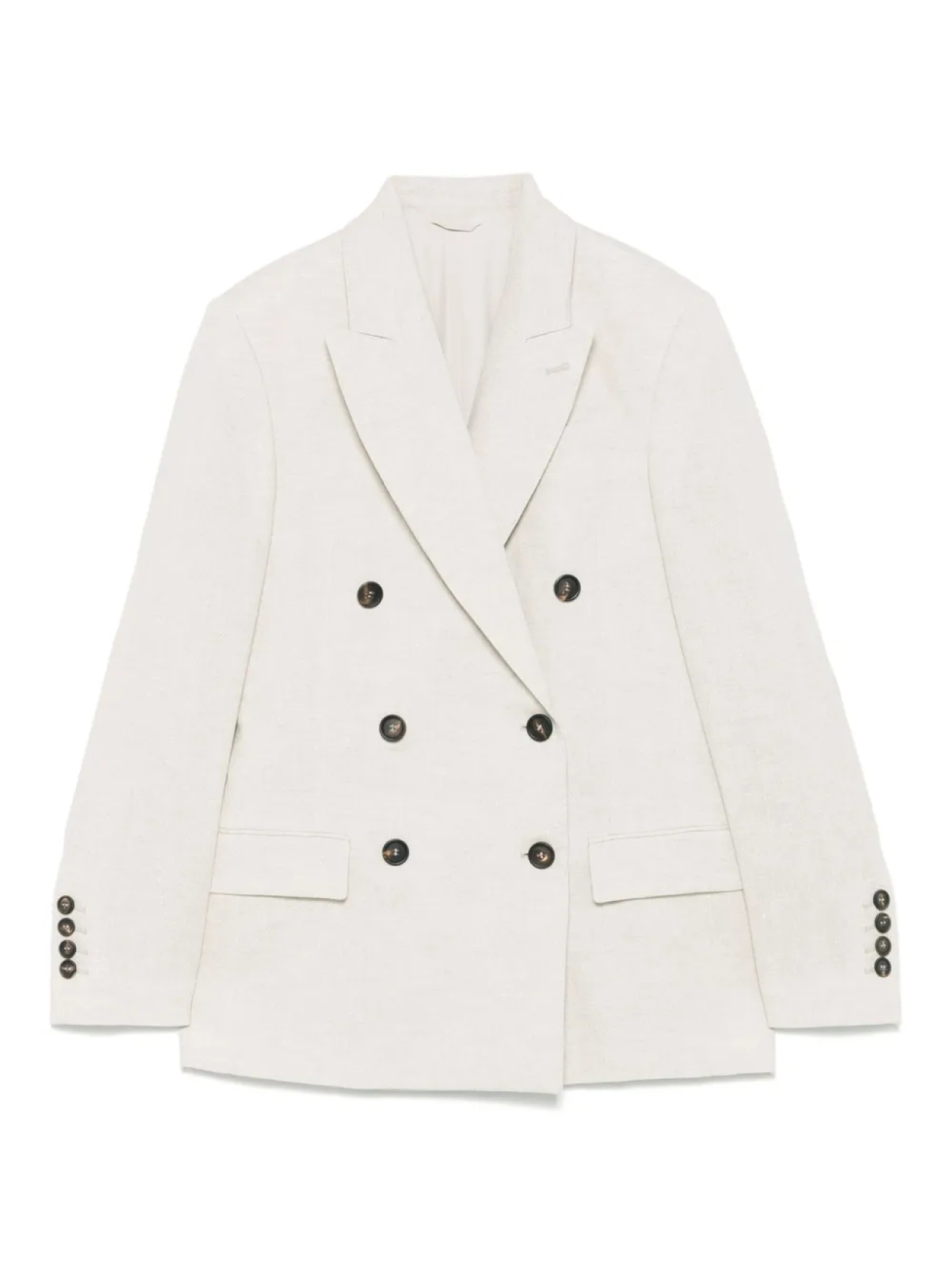 Блейзер с люрексом Brunello Cucinelli, нейтральный
Блейзер с люрексом Brunello Cucinelli, нейтральный