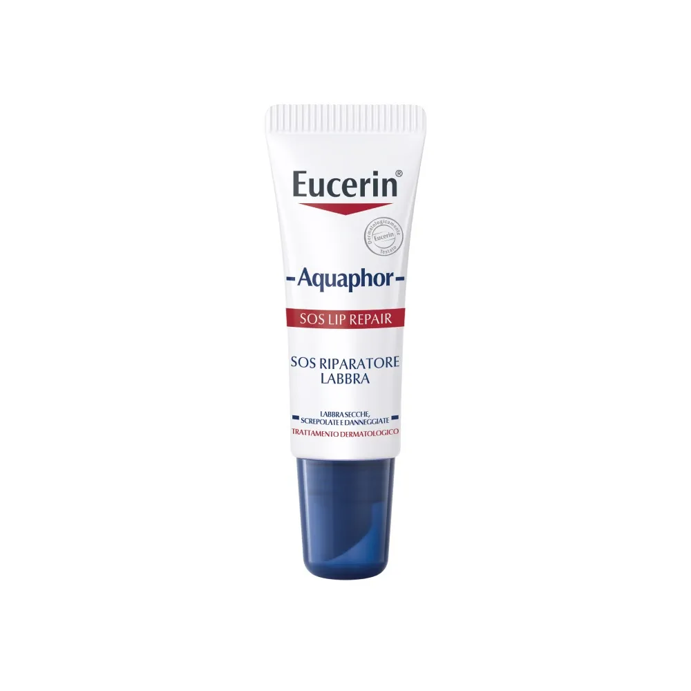 Eucerin Aquaphor SOS Lip Repairer 10 мл Увлажняющее действие для потрескавшихся губ 
Eucerin Aquaphor SOS Lip Repairer 10 мл Увлажняющее действие для потрескавшихся губ