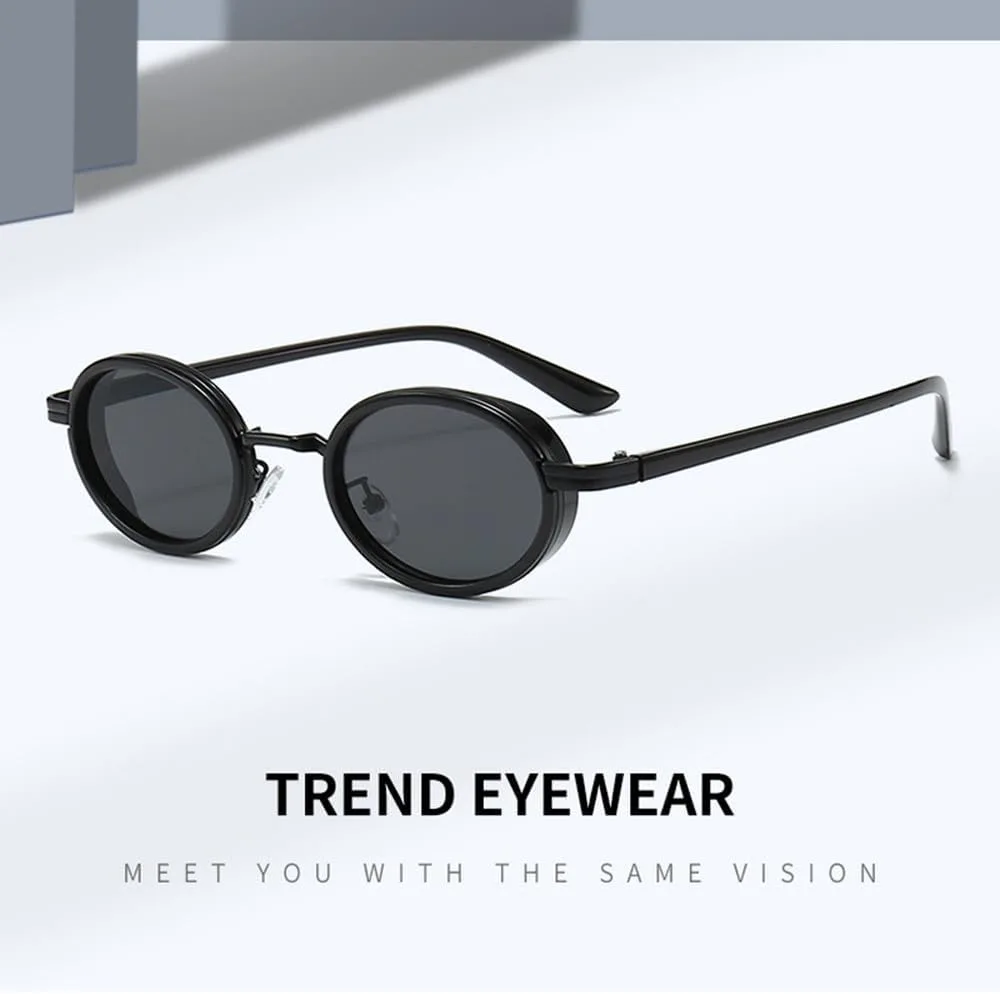 Сексуальные женские солнцезащитные очки, модные овальные солнцезащитные очки в роскошной металлической оправе в стиле панк, женские очки LVTFCO, Gun Gray
Сексуальные женские солнцезащитные очки, модные овальные солнцезащитные очки в роскошной металлической оправе в стиле панк, женские очки LVTFCO, Gun Gray