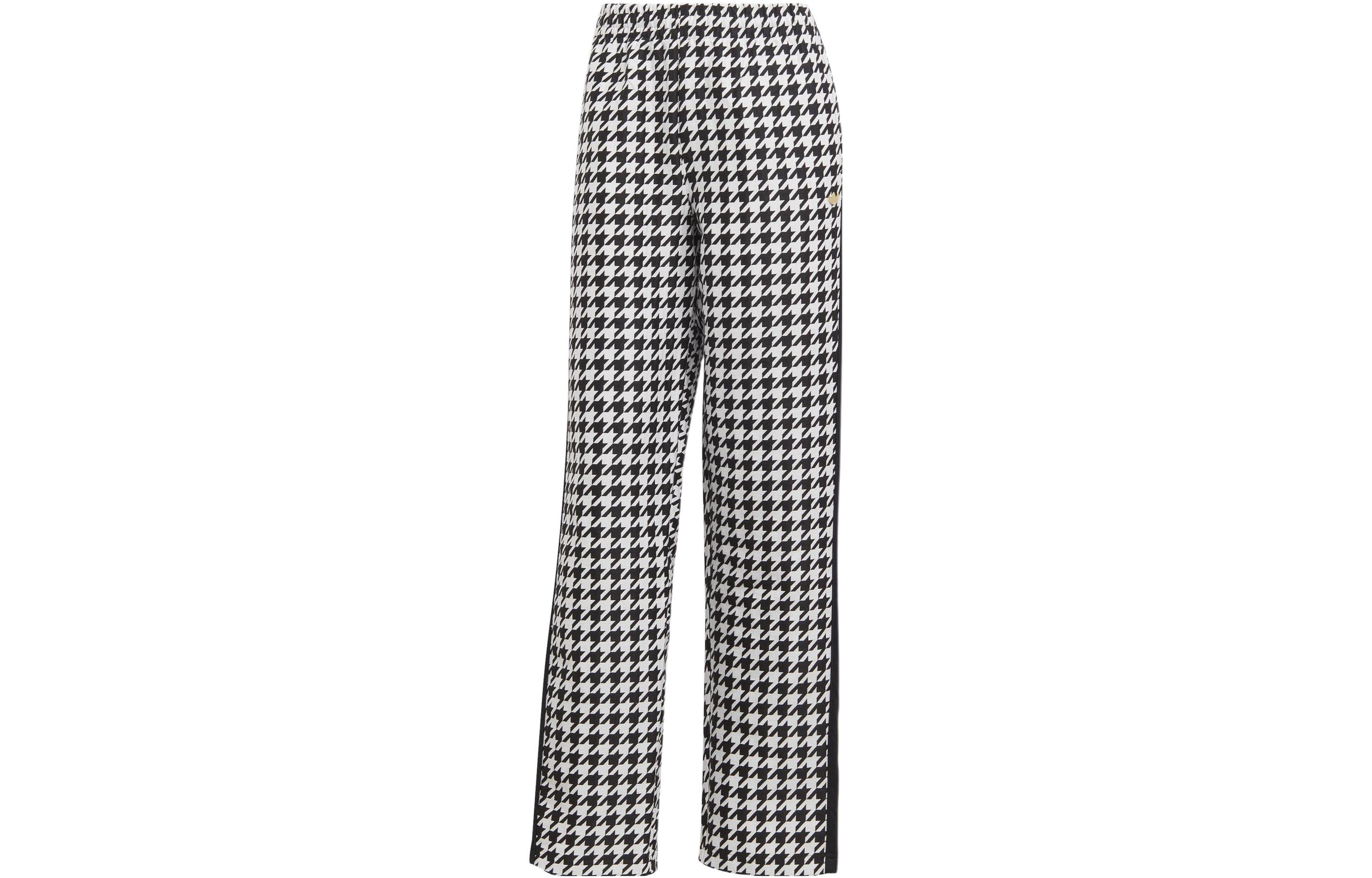 Adidas Originals Брюки широкого кроя в клетку "гусиная лапка" черные, черно-белые 
Adidas Originals Брюки широкого кроя в клетку "гусиная лапка" черные, черно-белые