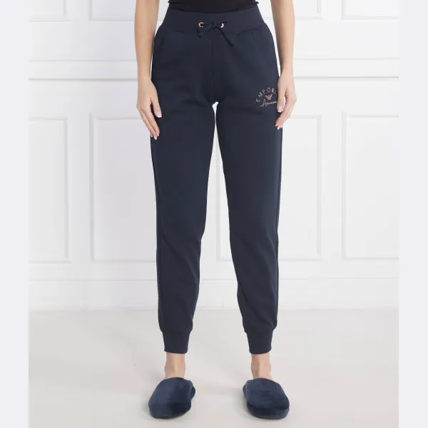 Спортивные брюки стандартного кроя Emporio Armani, синий
Спортивные брюки стандартного кроя Emporio Armani, синий