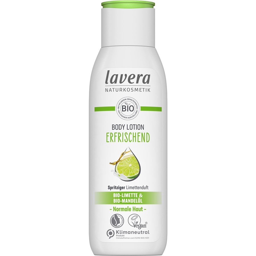 Лосьон для тела Lavera Erfrischende Body Lotion, Bio-Limette & Bio-Mandelöl 200 ml
Лосьон для тела Lavera Erfrischende Body Lotion, Bio-Limette & Bio-Mandelöl 200 ml