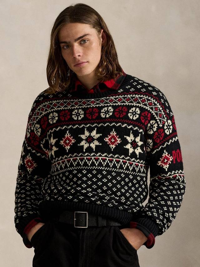 Свитер Snowflake Fair Isle из хлопка и кашемира Ralph Lauren
Свитер Snowflake Fair Isle из хлопка и кашемира Ralph Lauren