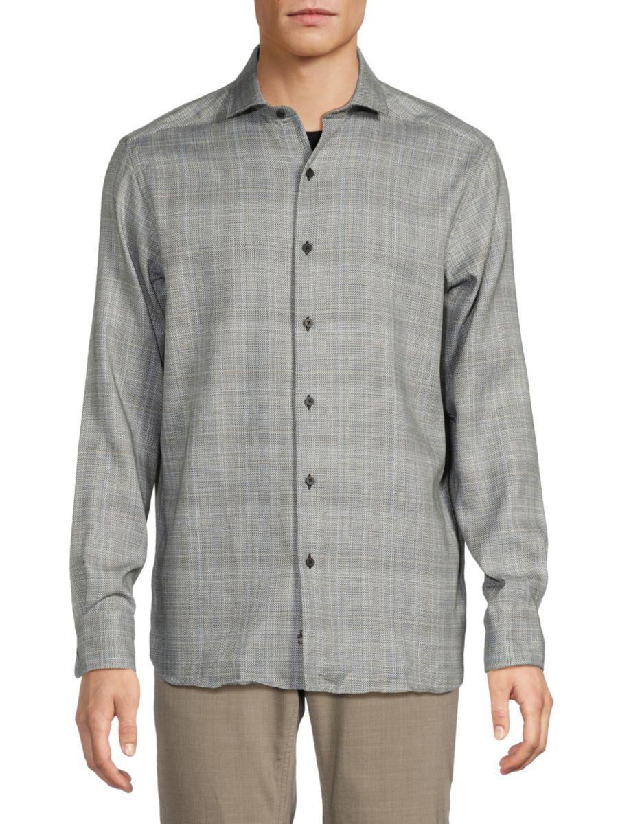 Рубашка из текстурированного хлопка Luchiano Visconti, угольный
Рубашка из текстурированного хлопка Luchiano Visconti, угольный