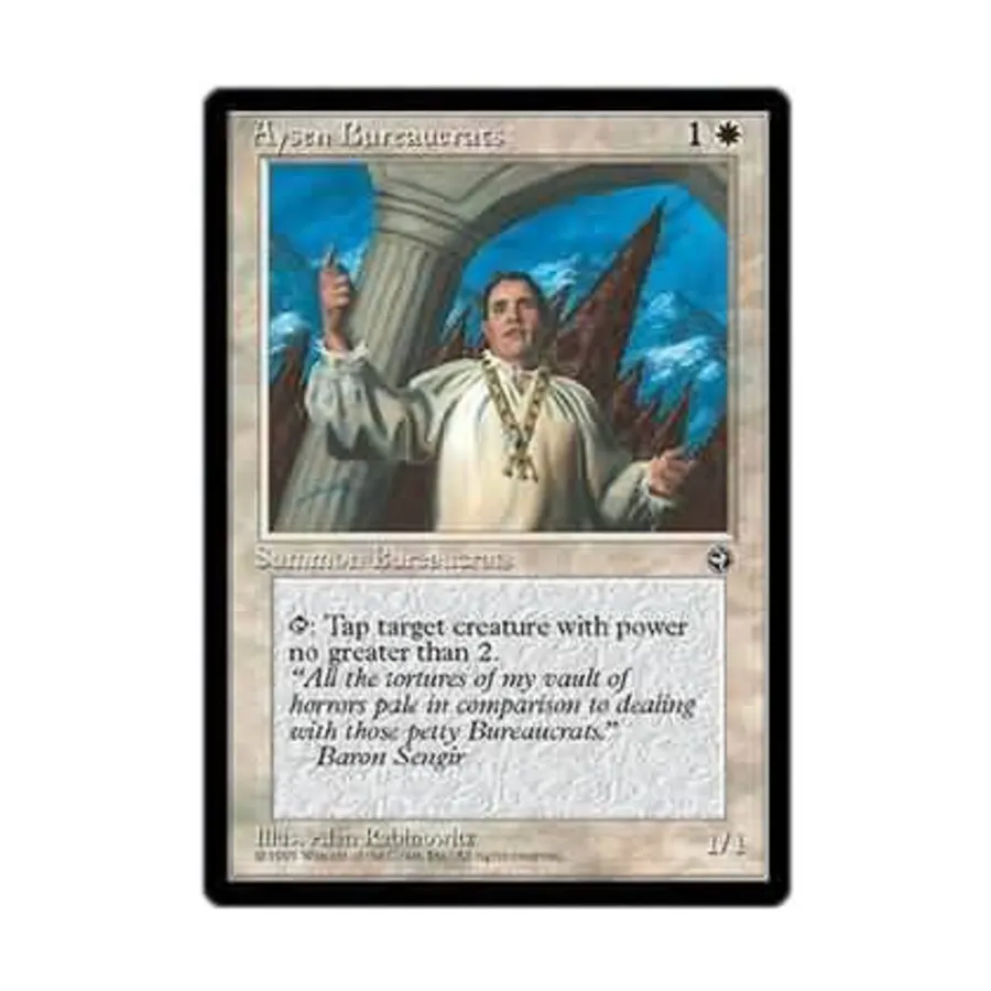 CCG Айсенские Бюрократы - Вер. 1 (С), MTG - Homelands
CCG Айсенские Бюрократы - Вер. 1 (С), MTG - Homelands