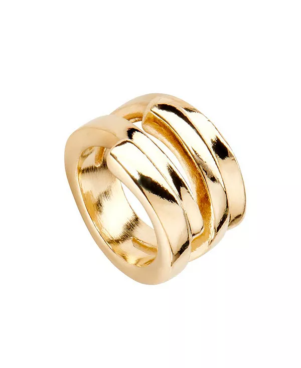 Кольцо из металлического сплава неправильной формы с покрытием из 18-каратного золота Unode50, gold
Кольцо из металлического сплава неправильной формы с покрытием из 18-каратного золота Unode50, gold