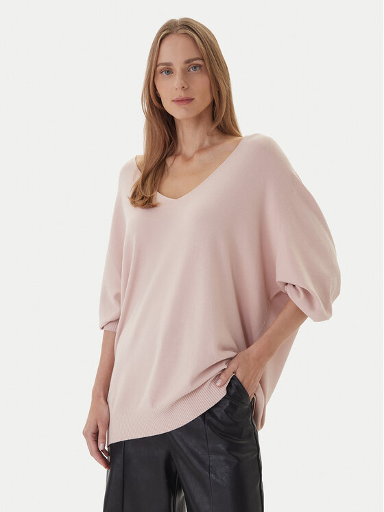Свитер relaxed fit 3M0815C Kontatto, розовый
Свитер relaxed fit 3M0815C Kontatto, розовый