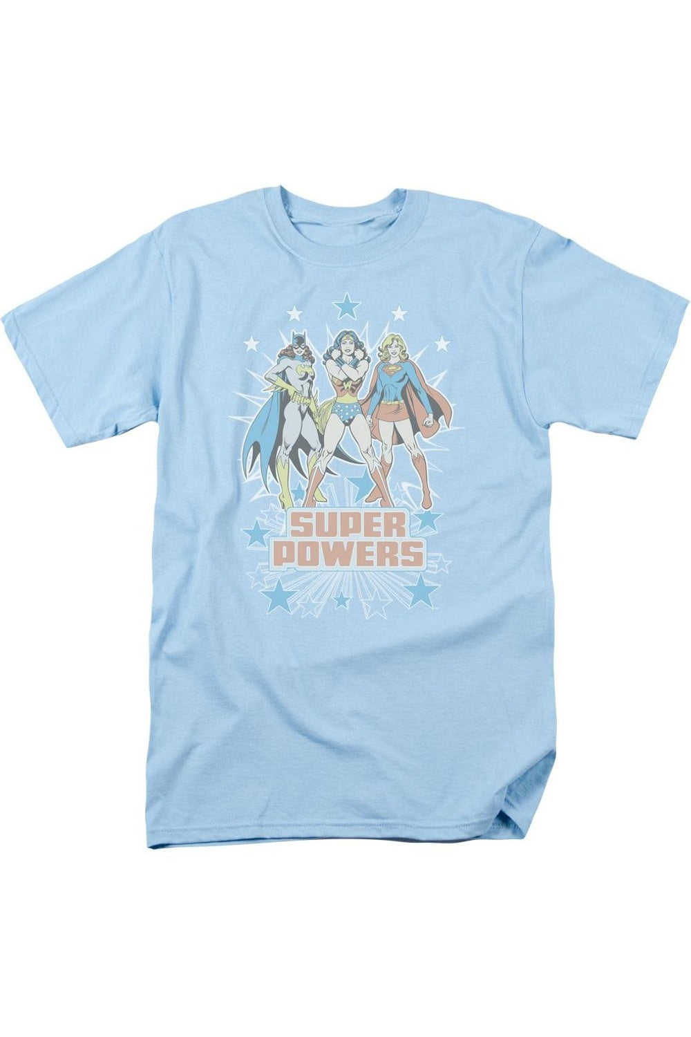 Футболка с коротким рукавом для взрослых DC Comics Super Powers X3 Gildan, светло-голубой
Футболка с коротким рукавом для взрослых DC Comics Super Powers X3 Gildan, светло-голубой