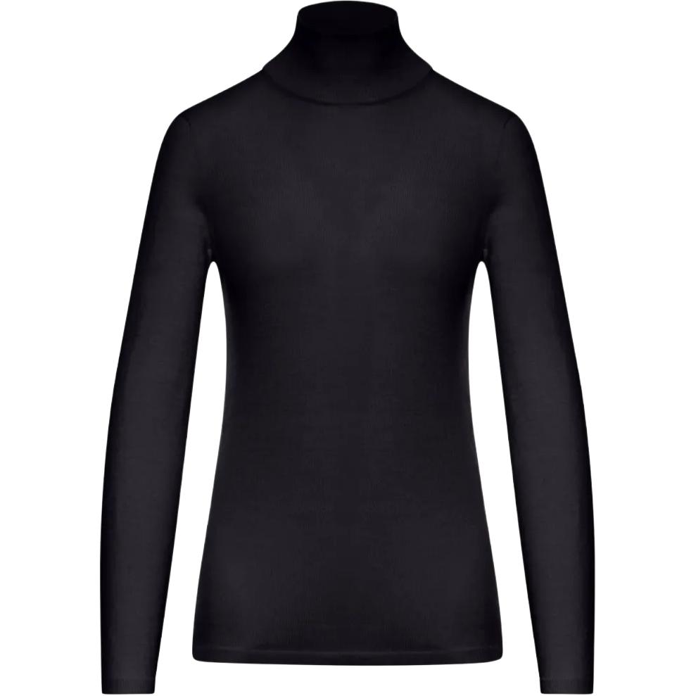 Кашемировый свитер с высоким воротником Maxmara, черный
Кашемировый свитер с высоким воротником Maxmara, черный