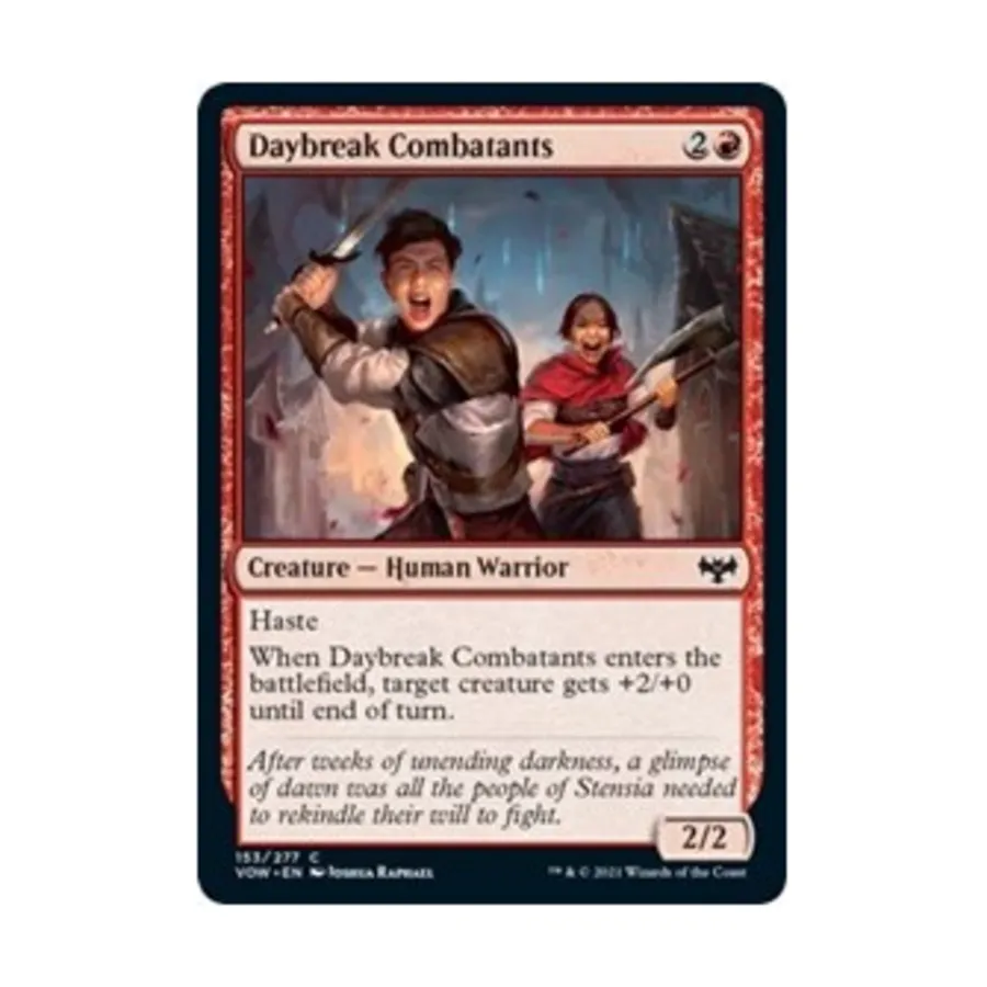CCG Бойцы рассвета (клавиша C), MTG - Innistrad: Crimson Vow
CCG Бойцы рассвета (клавиша C), MTG - Innistrad: Crimson Vow