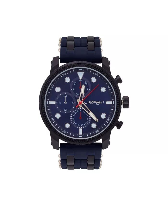 Мужские темно-синие часы с силиконовым ремешком, 48 мм Ed Hardy
Мужские темно-синие часы с силиконовым ремешком, 48 мм Ed Hardy