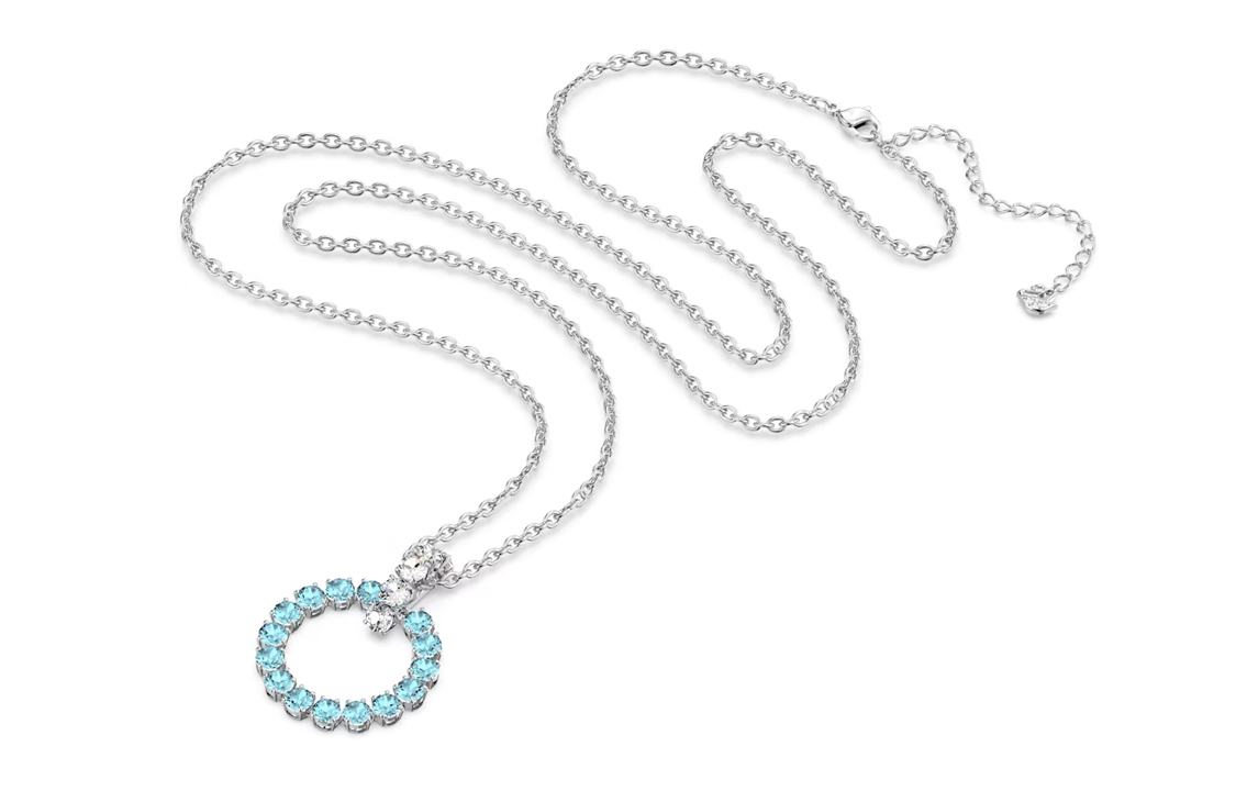 Ожерелье с родиевым покрытием и искусственными кристаллами Exalta для женщин Swarovski, серебро
Ожерелье с родиевым покрытием и искусственными кристаллами Exalta для женщин Swarovski, серебро