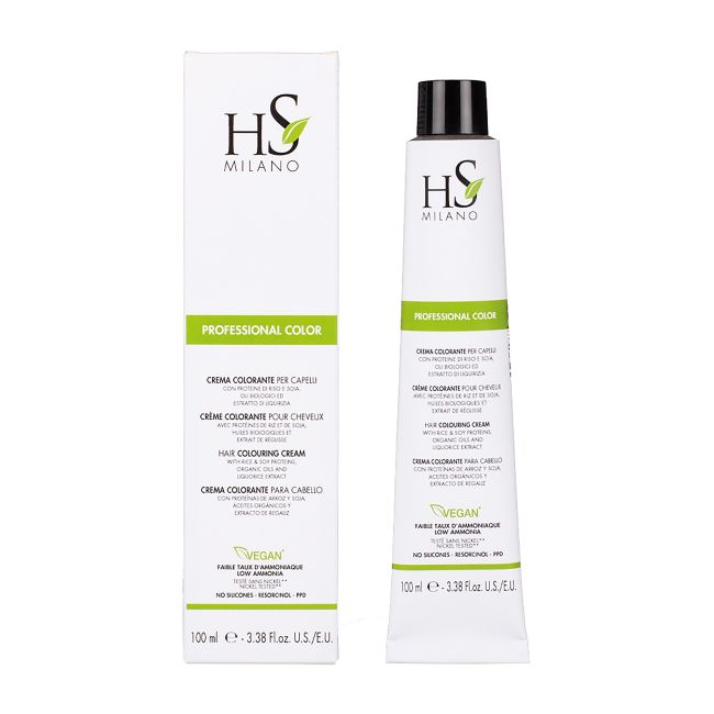 Профессиональная крем-краска для волос HS Milano, цвет 4 castano freddo/brown cold/castao fro, 100 мл
Профессиональная крем-краска для волос HS Milano, цвет 4 castano freddo/brown cold/castao fro, 100 мл