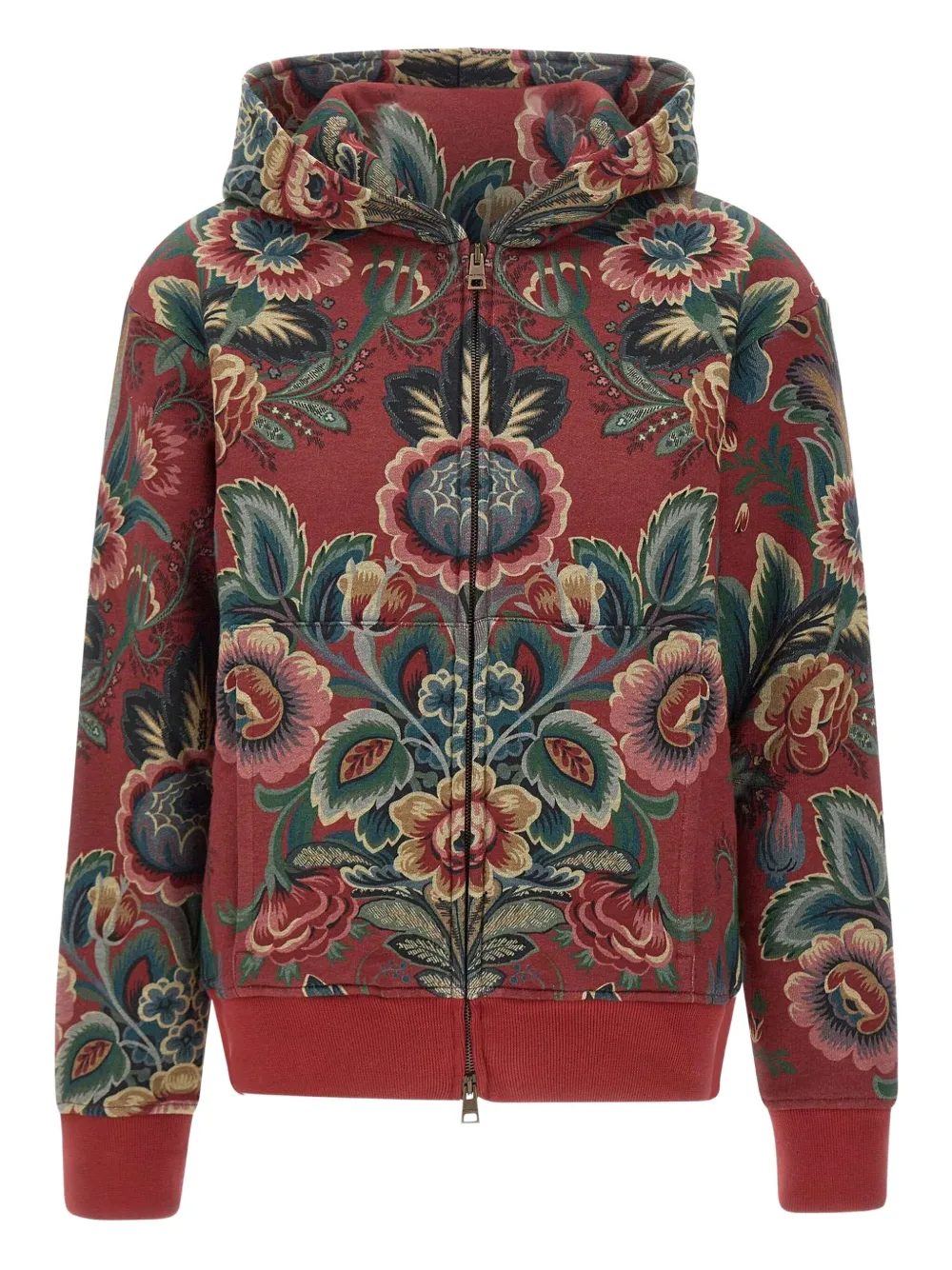 Толстовка с капюшоном на молнии с цветочным принтом ETRO, красный
Толстовка с капюшоном на молнии с цветочным принтом ETRO, красный
