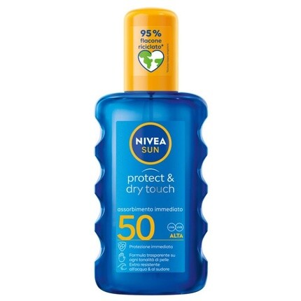 Nivea Солнцезащитный спрей F50 200мл
Nivea Солнцезащитный спрей F50 200мл
