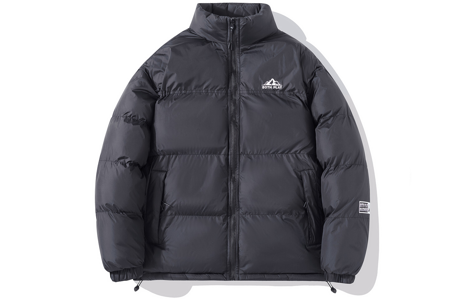 Стеганая куртка унисекс BOTH PLAY, Белый 
Стеганая куртка унисекс BOTH PLAY, Белый