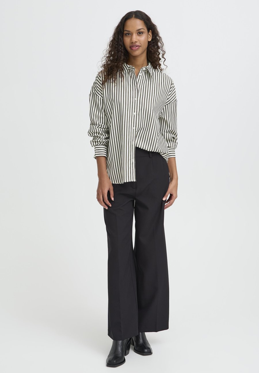 Блуза ICHI Button-down blouse, Black
Блуза ICHI Button-down blouse, Black