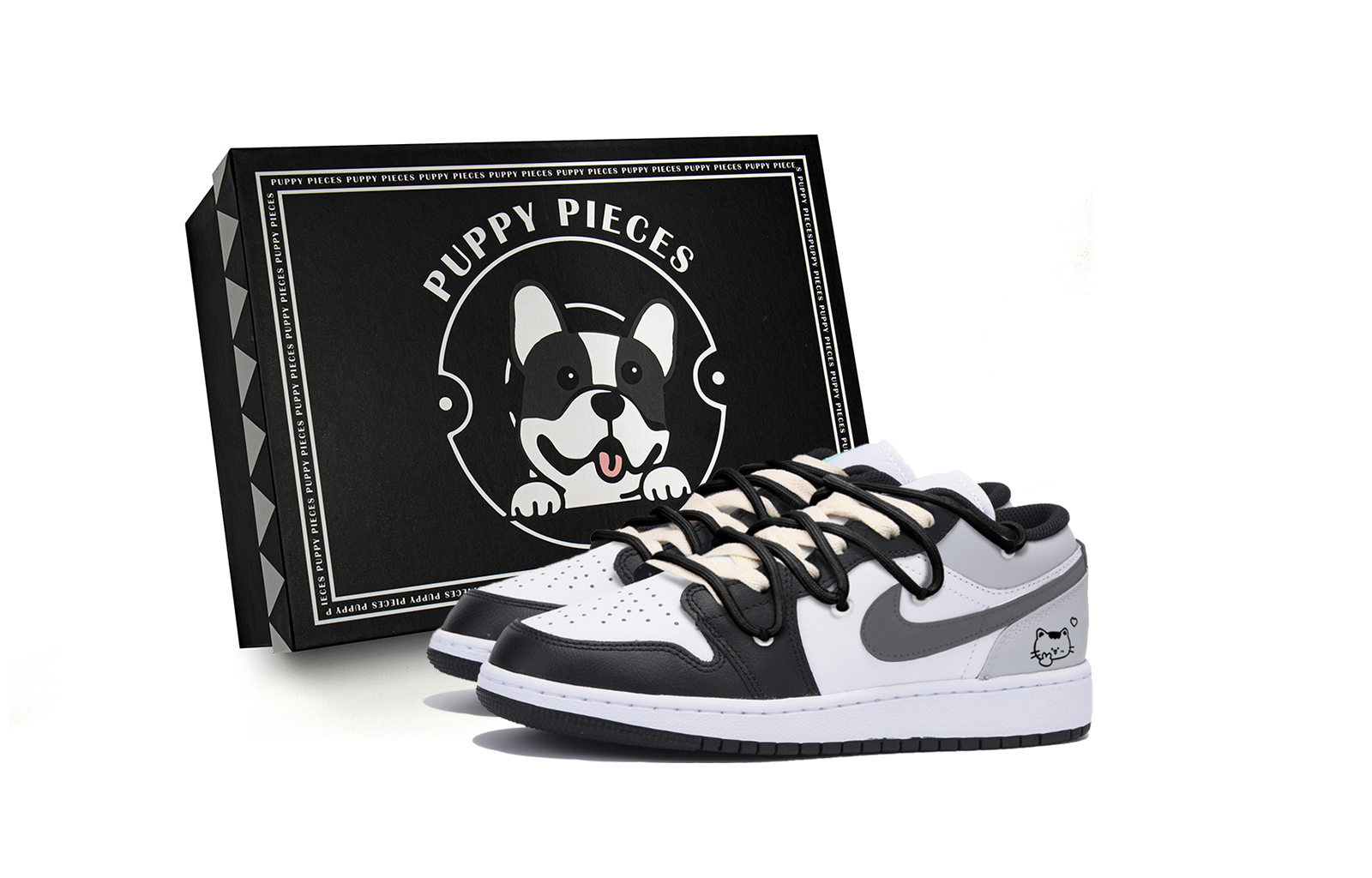 Баскетбольные кроссовки Air 1 Small Dog Fragment Special Shoe Box с низким верхом, винтажные, мужские, черные, темно-серые Jordan, Dark Gray
Баскетбольные кроссовки Air 1 Small Dog Fragment Special Shoe Box с низким верхом, винтажные, мужские, черные, темно-серые Jordan, Dark Gray